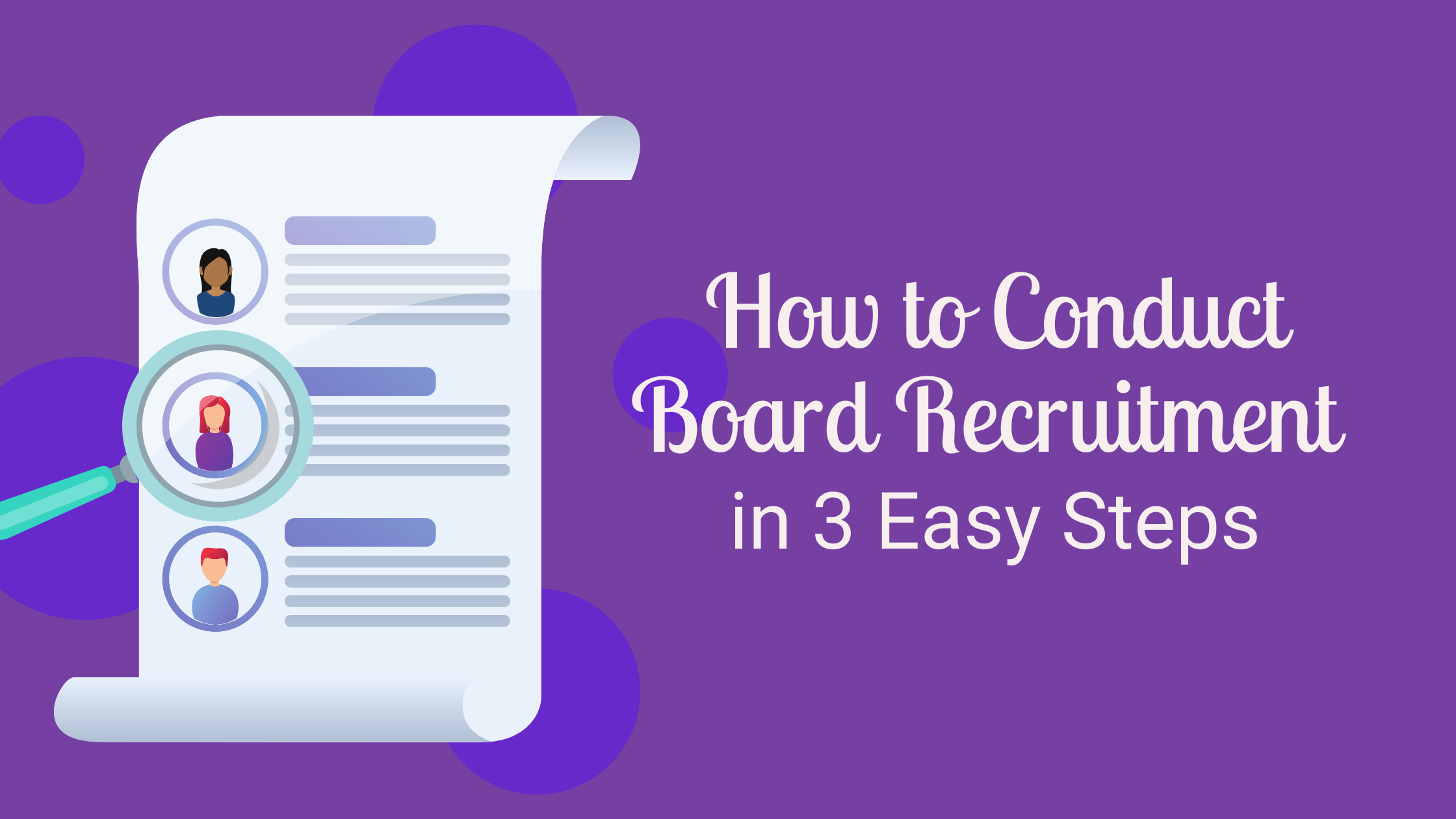 How To Conduct Nonprofit Board Recruitment In 3 Easy Steps CharityHowTo